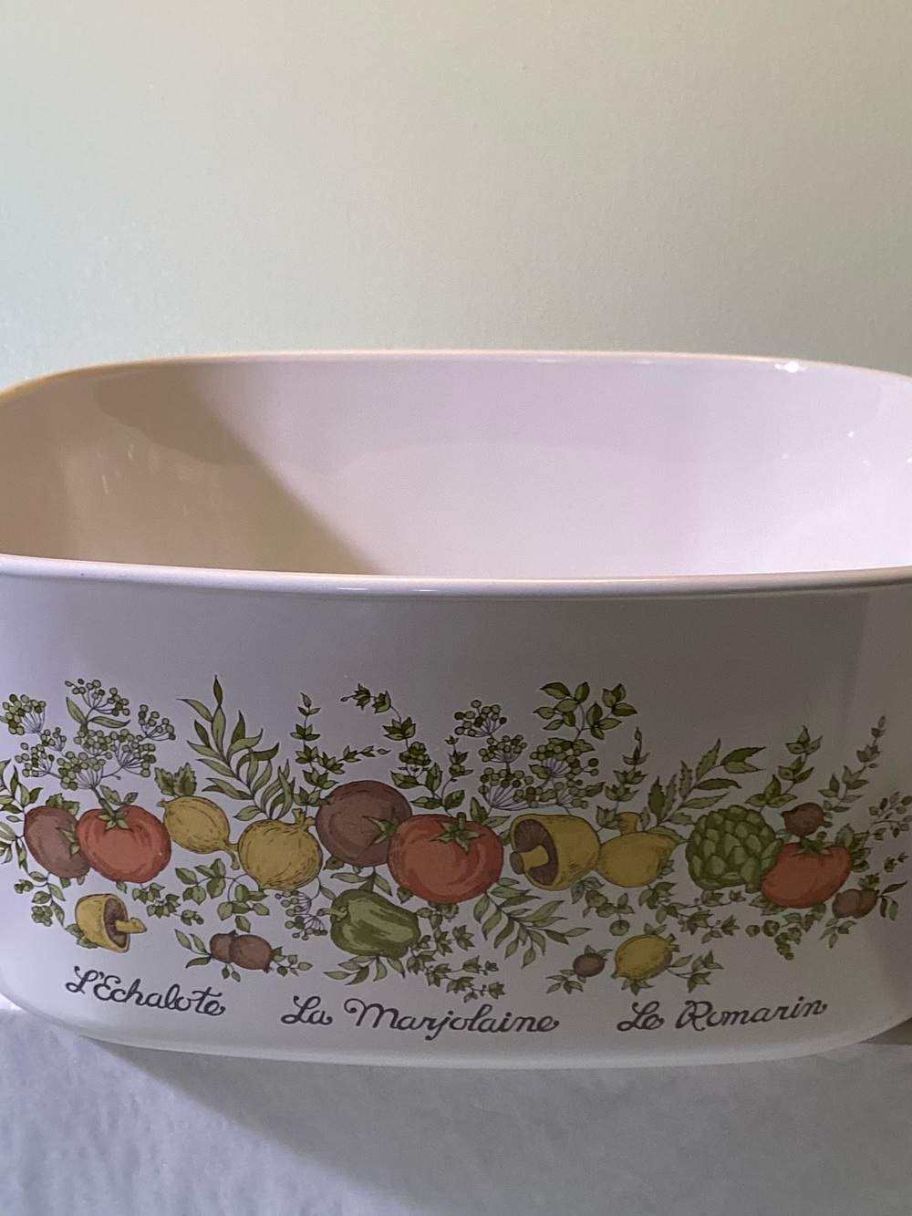 Vintage Corning Ware Spice Of Life A-5-B Vintage 5 Quart Casserole/ Lid